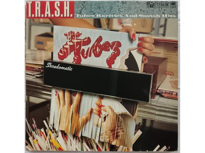 THE TUBES — T.R.A.S.H. ( Promo PLoca ) (U.K.Press)