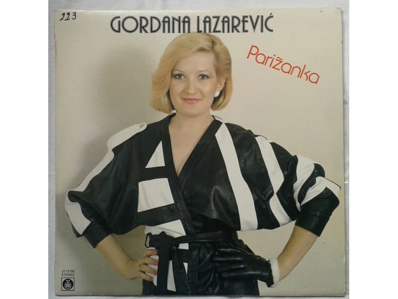 GORDANA LAZAREVIC — PARIZANKA