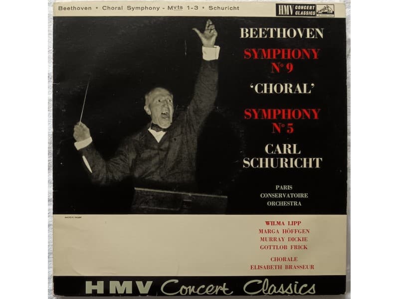 Beethoven,Paris conversatoire orch.-Symhony No9 / No5 — —