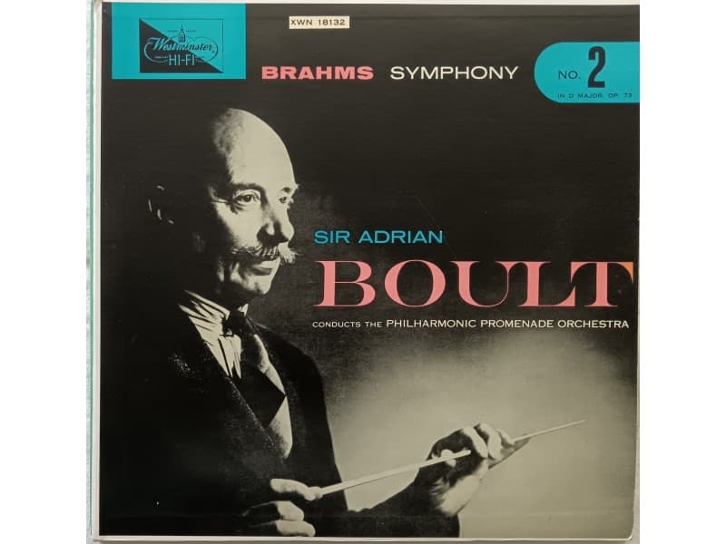 Brahms,Philharmonic promenade orch.-Symphony No.2 — —