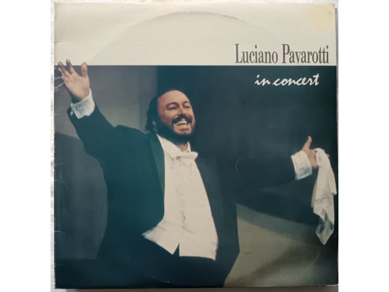 LUCIANO PAVAROTTI — 2LP IN CONCERT ( Mint !!! )