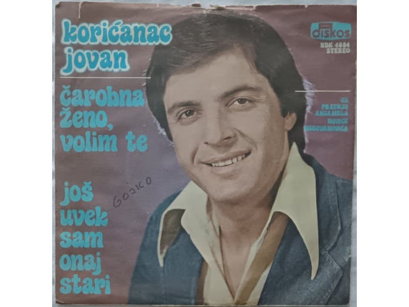 JOVAN KORICANAC — CAROBNA ZENO,VOLIM TE