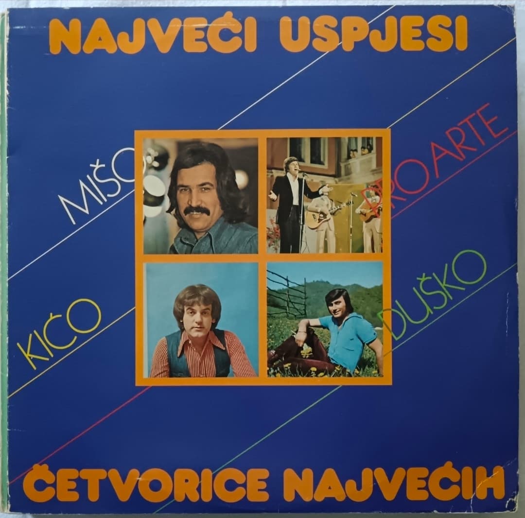 M.Kovac/Pro Arte/K.Slabinac/D.Lokin — 2LP Najveci uspjesi