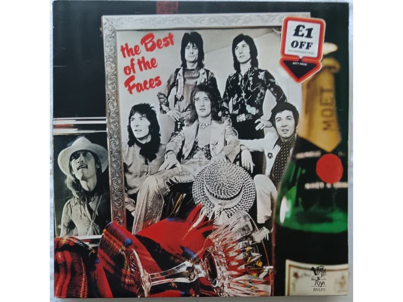 FACES — 2LP THE BEST OF THE FACES ( U.K.Press)
