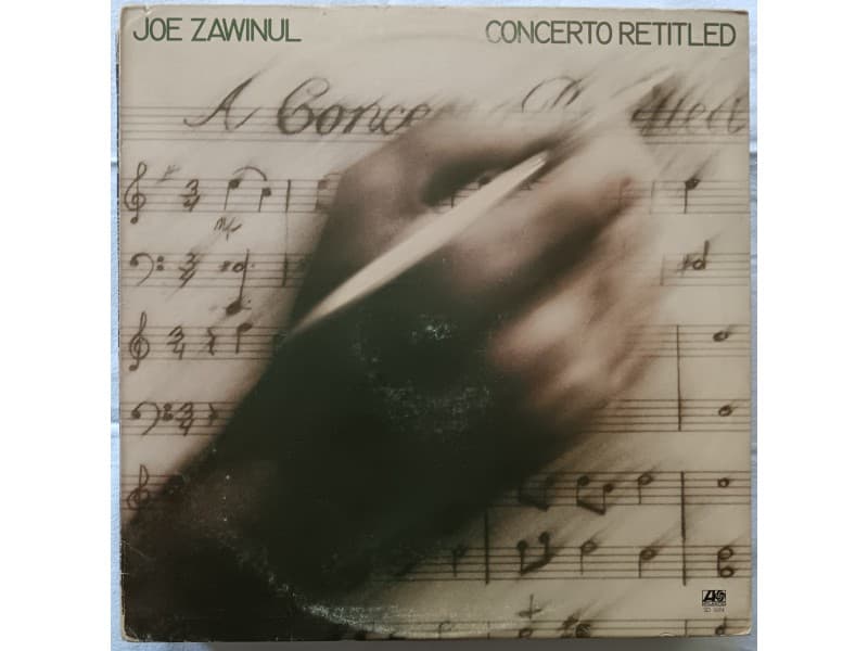JOE ZAWINUL — CONCERTO RETITLED (U.S.A.Press)