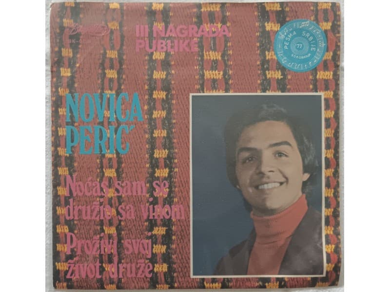 NOVICA PERIC — NOCAS SAM SE DRUZIO SA VINOM