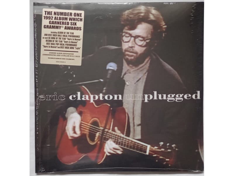 ERIC CLAPTON — 2LP UNPLUGGED ( Novo!!!)