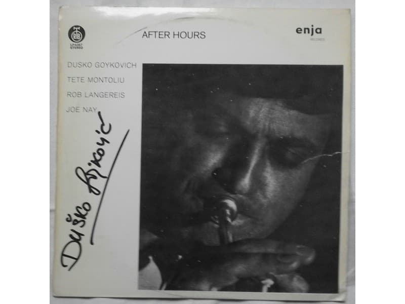 DUSKO GOJKOVIC — AFTER HOURS