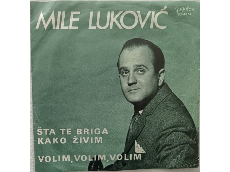 MILE LUKOVIC — STA TE BRIGA KAKO ZIVIM