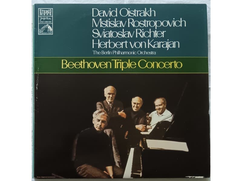 Beethoven,D.Oistrakh,Karajan,Berlin Phil.Orch-Tripl con — —