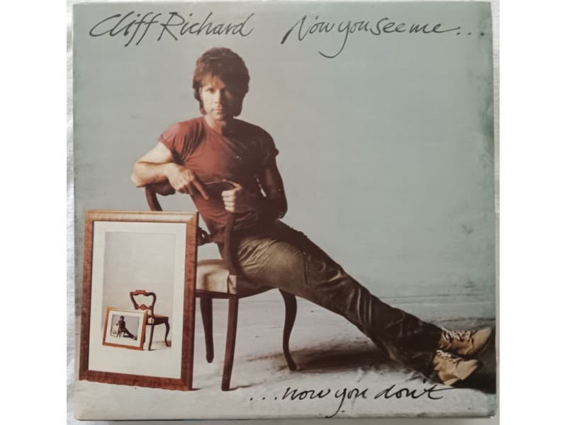 CLIFF RICHARD — Now you see me...now you don`t