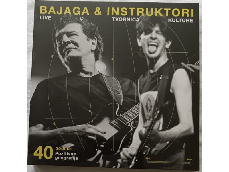 BAJAGA & INSTRUKTORI — Live Tvornica Kulture (Novo !