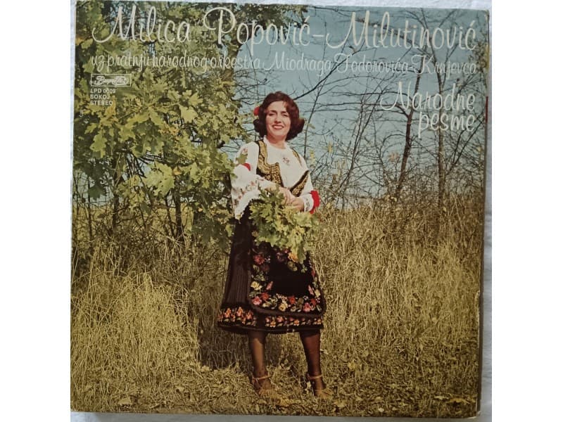 MILICA POPOVIC MILUTINOVIC — OJ, JELENA