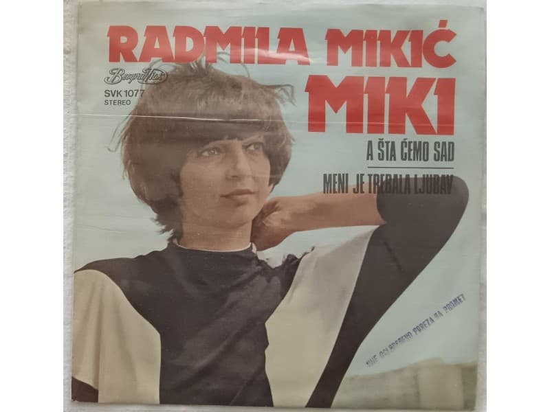 RADMILA MIKIC MIKI — A STA CEMO SAD
