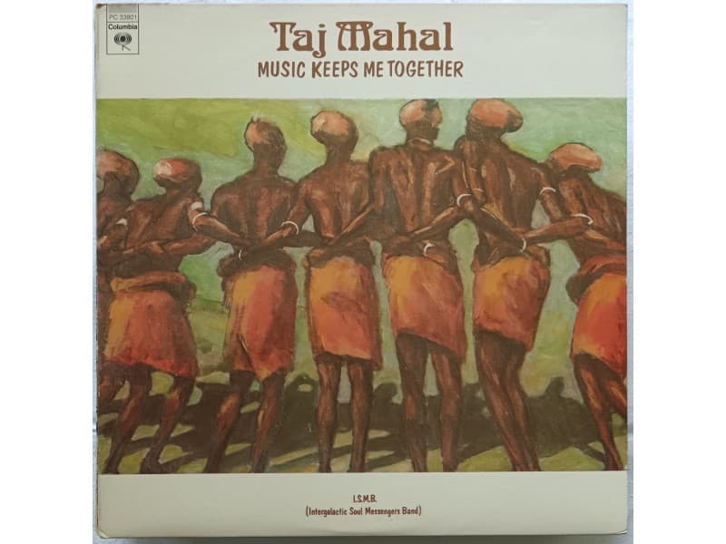 TAJ MAHAL — MUSIC KEEPS ME TOGETHER (U.S.A.Press)