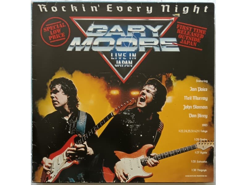 GARY MOORE — Rockin`every night Live in Japan