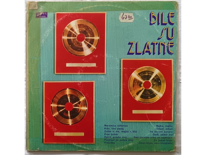 VARIOUS — BILE SU ZLATNE