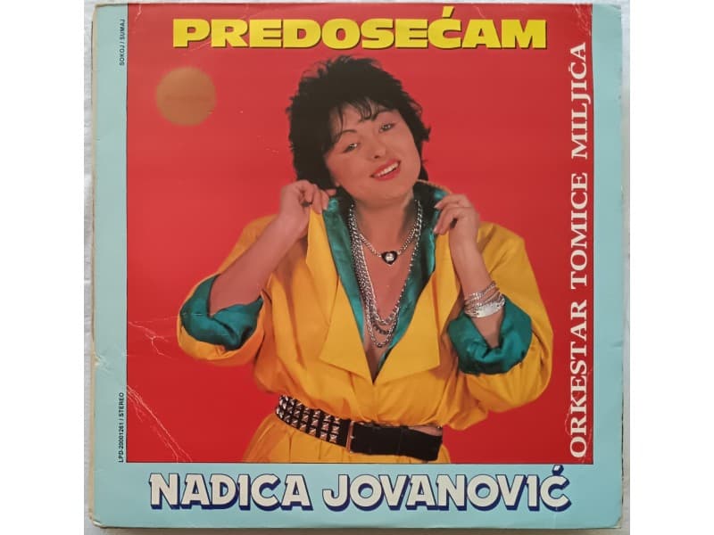 NADICA JOVANOVIC — PREDOSECAM