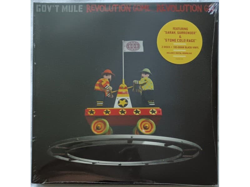 GOV`T MULE — 2LP Revolution come..revolution go (Novo)