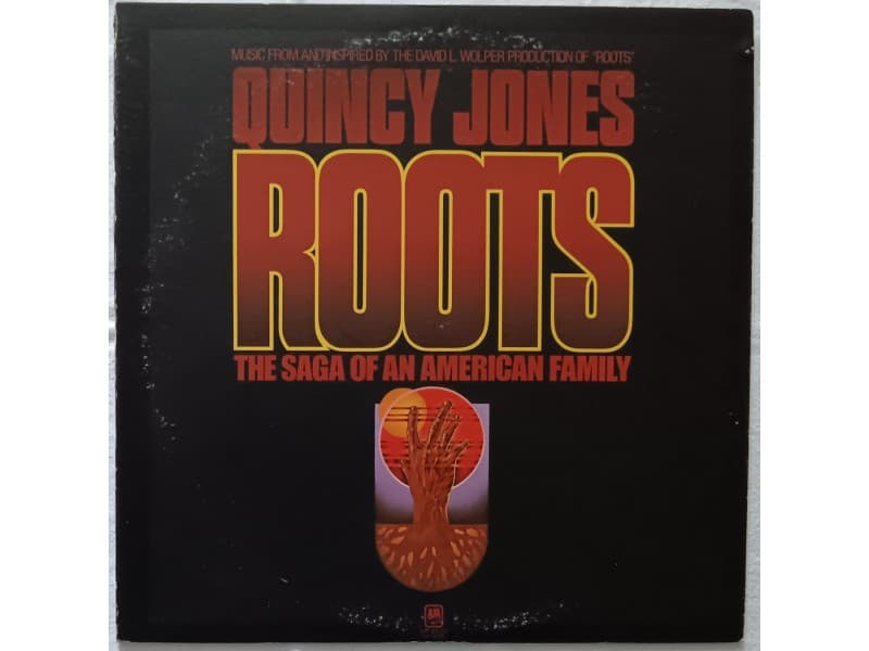 QUINCY JONES — ROOTS (Japan Press) + Poster