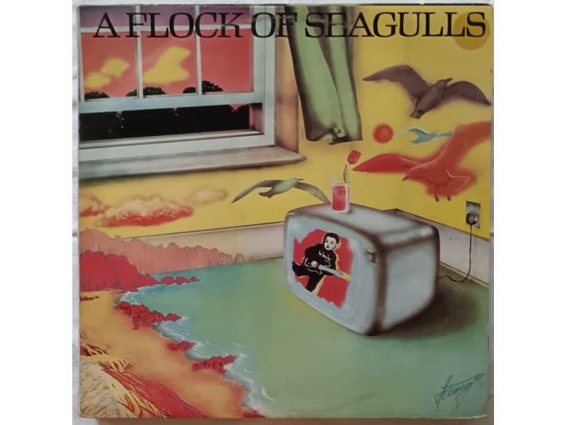A FLOCK OF SEAGULLS — A flock of seagulls