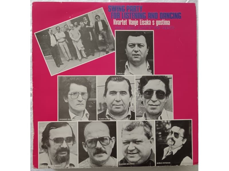 Kvartet Vanje Lisaka s gostima — Swing Party ( Mint )