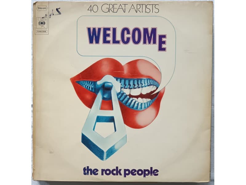 Various — 3LP Welcome the Rock people (Holland Press