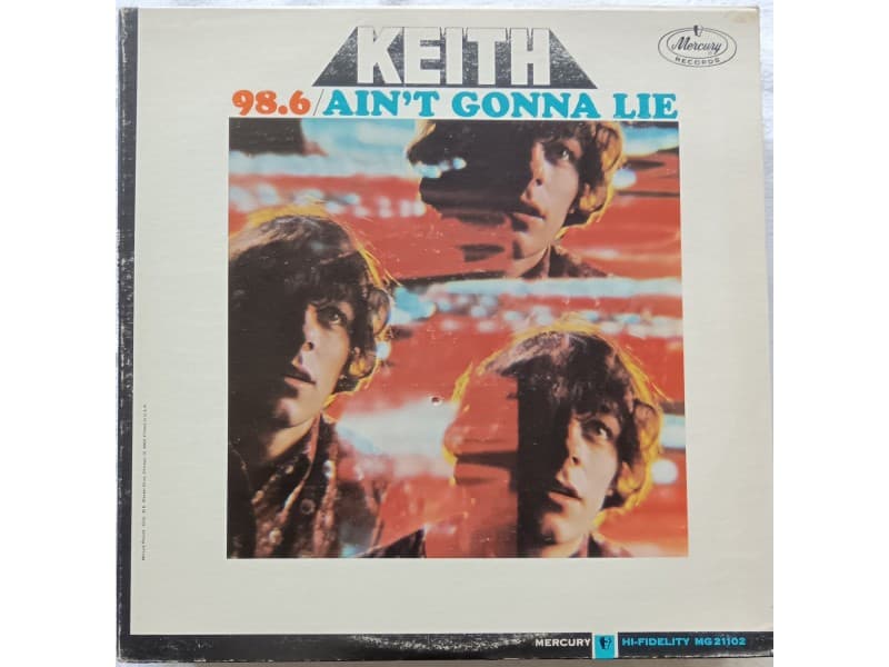 KEITH — 98.6 / AIN`T GONNA LIE ( U.S.A. Press )