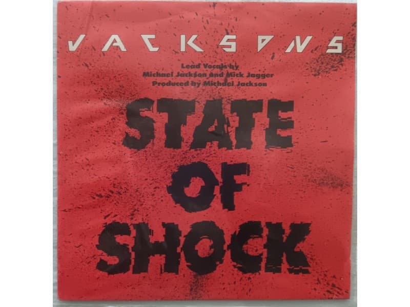 JACKSONS — STATE OF SHOCK ( Mint !!! )