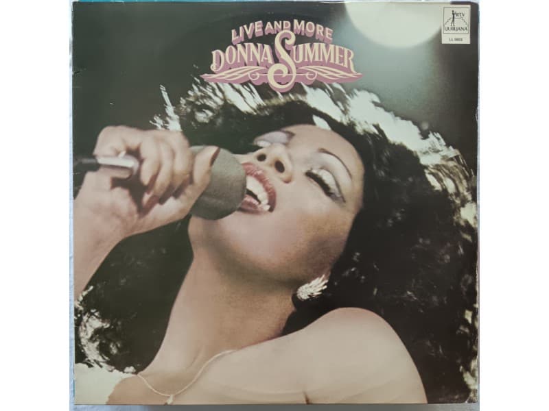 DONNA SUMMER — 2LP LIVE AND MORE