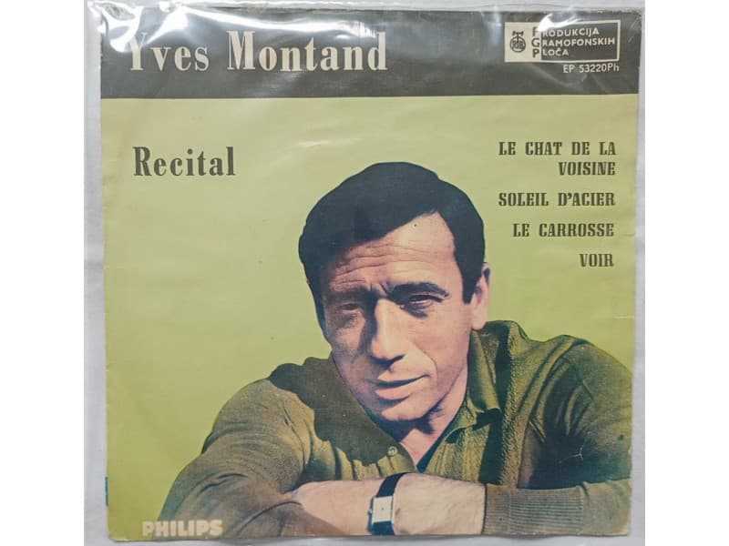 YVES MONTAND — LE CHAT DE LA VOISINE