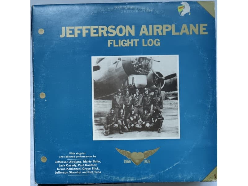 JEFFERSON AIRPLANE — 2LP FLIGHT LOG