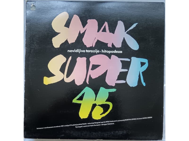 SMAK — NEVIDLJIVE TERAZIJE ( Mint )
