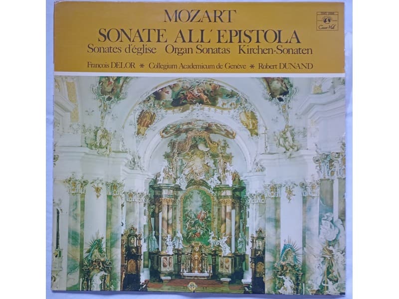 Mozart,F.Delor,Collegium academicum Geneve -Organ Sona — —
