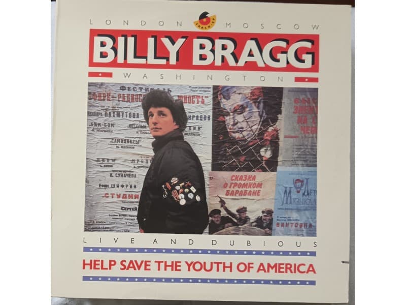 BILLY BRAGG — Halp save the youth of America