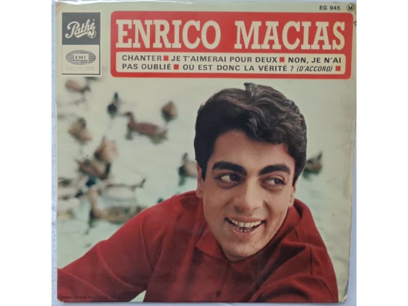 ENRICO MACIAS — CHANTER