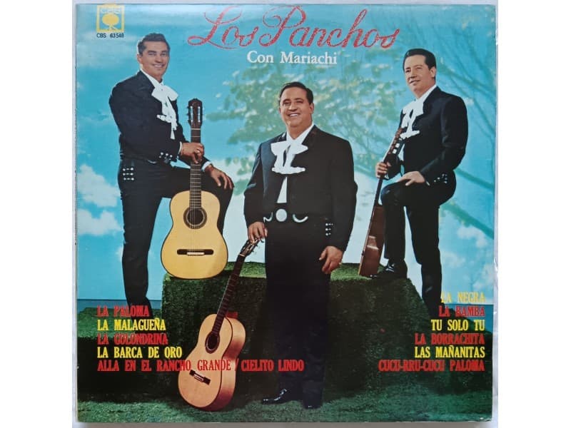 TRIO LOS PANCHOS — CON MARIACHI