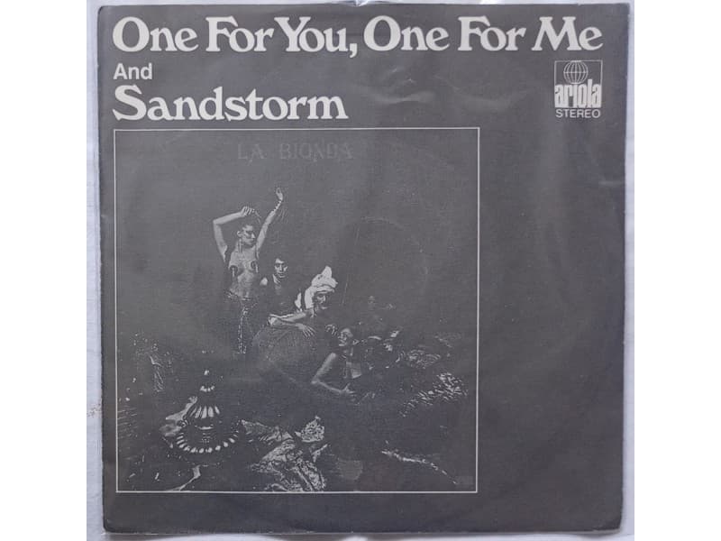 LA BIONDA — ONE FOR YOU, ONE FOR ME