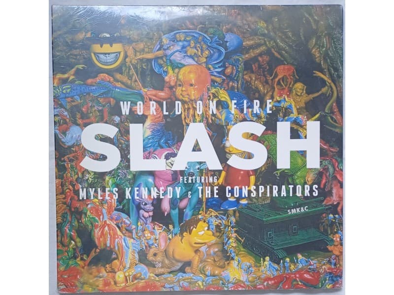 Slash &;;Myles Kennedy &;;Conspirators -2LP World on fire — —