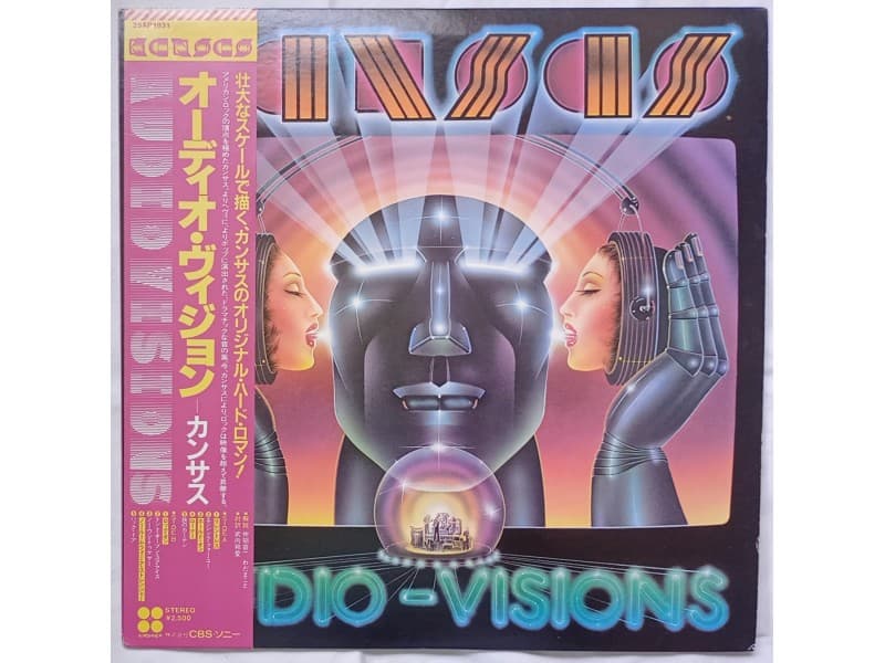 KANSAS — AUDIO - VISIONS ( Japan Press )