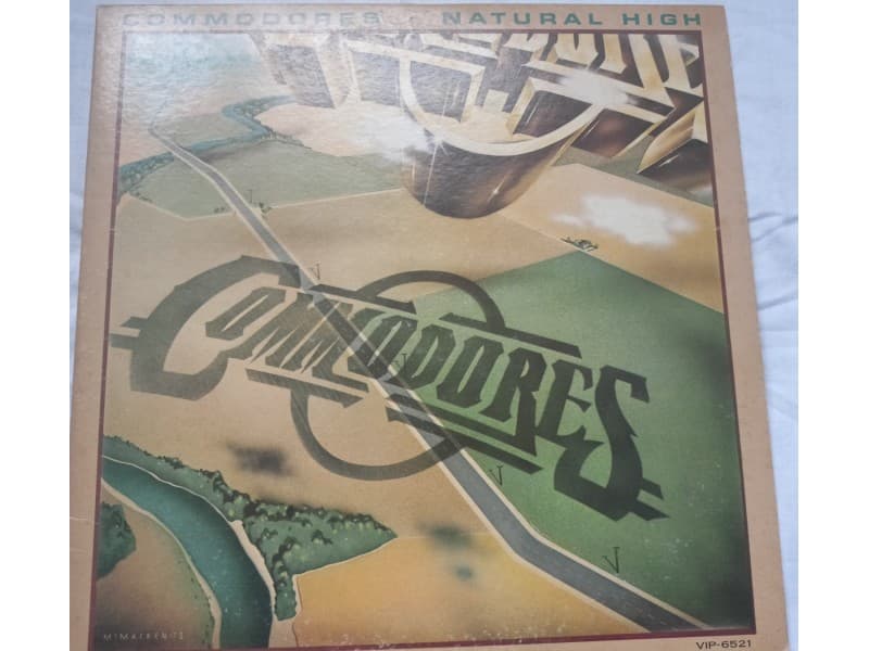 COMMODORES — NATURAL HIGH ( Japan Press)