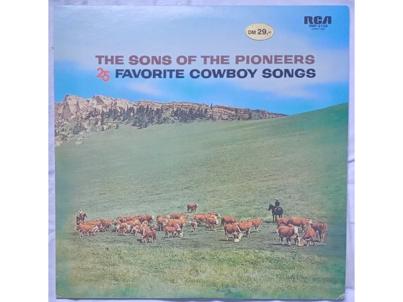 The Sons of the Pioneers -25 Favorite cowboy songs(Jap — —