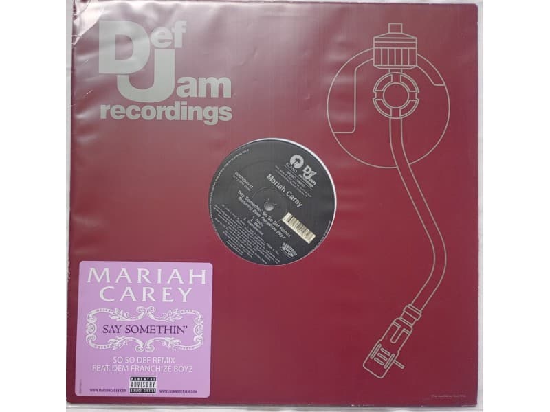 Mariah Carey — Say somethin` (So so def remix)(Mint!!!)