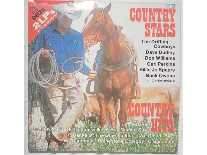 VARIOUS — 2LP Country stars country hits (Mint !!!)