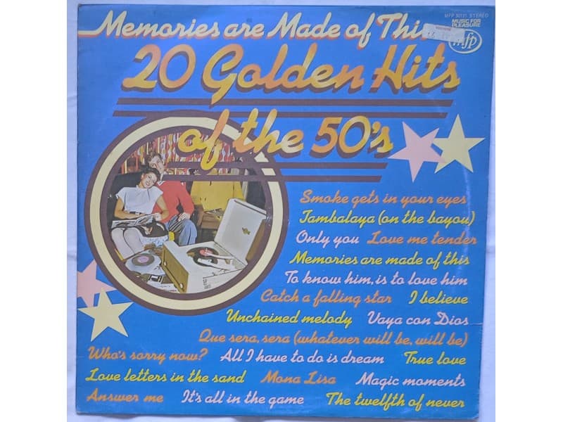 Unknown Artist — Memories are made of this 20golden hit