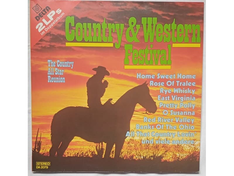 Country All Star Reunion — 2LP Country&;;Western festiva