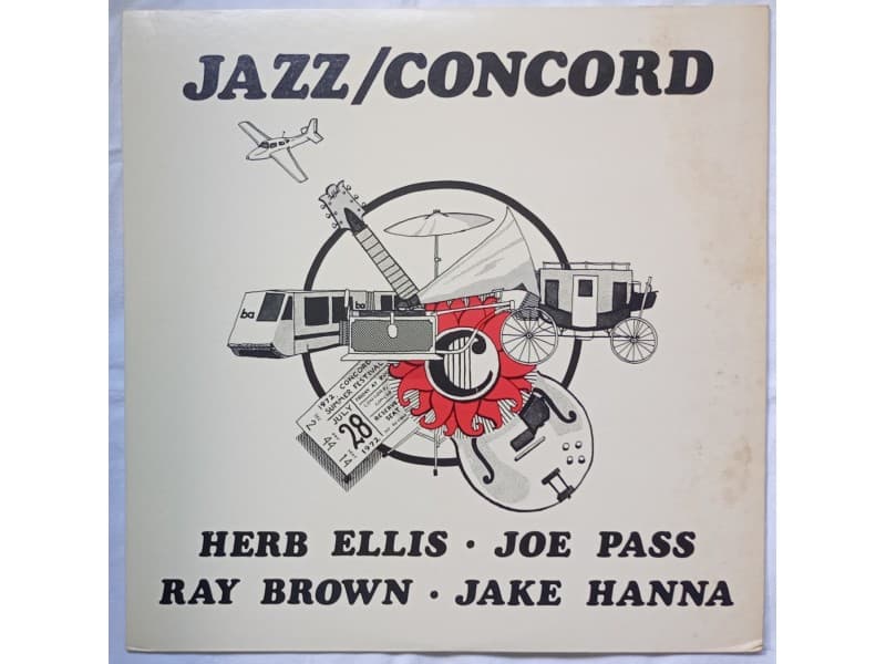 Herb Ellis,Joe Pass,R.Brown,J.Hanna — Jazz/Concord (Jap