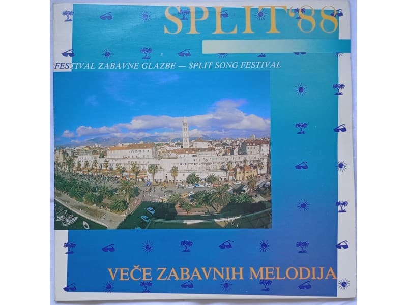 Various — 2LP Split `88 - Vece zabavnih melodija (Mint