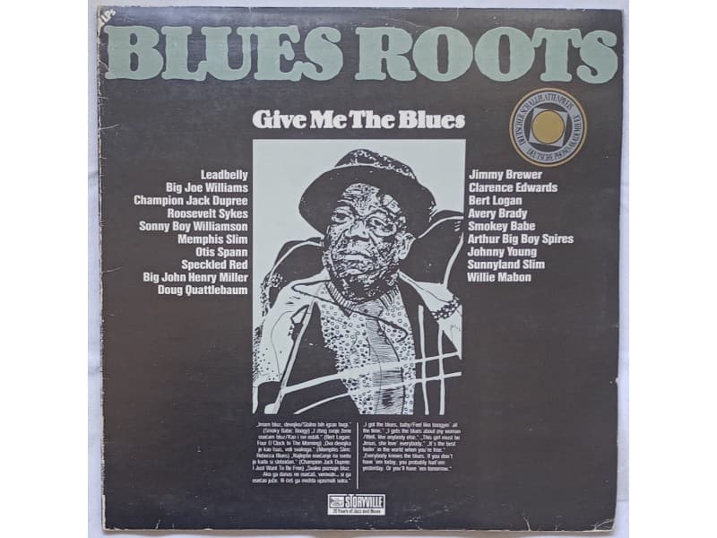 VARIOUS — 2LP GIVE ME THE BLUES
