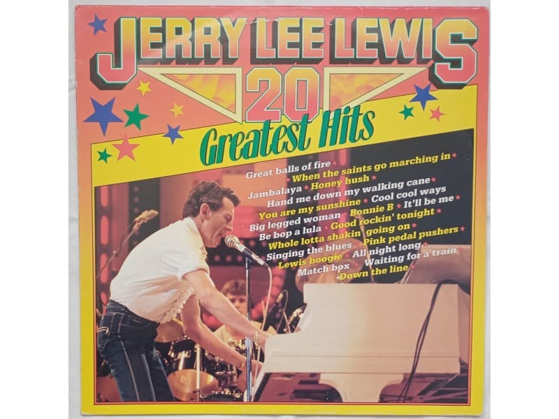 JERRY LEE LEWIS — 20 GREATEST HITS